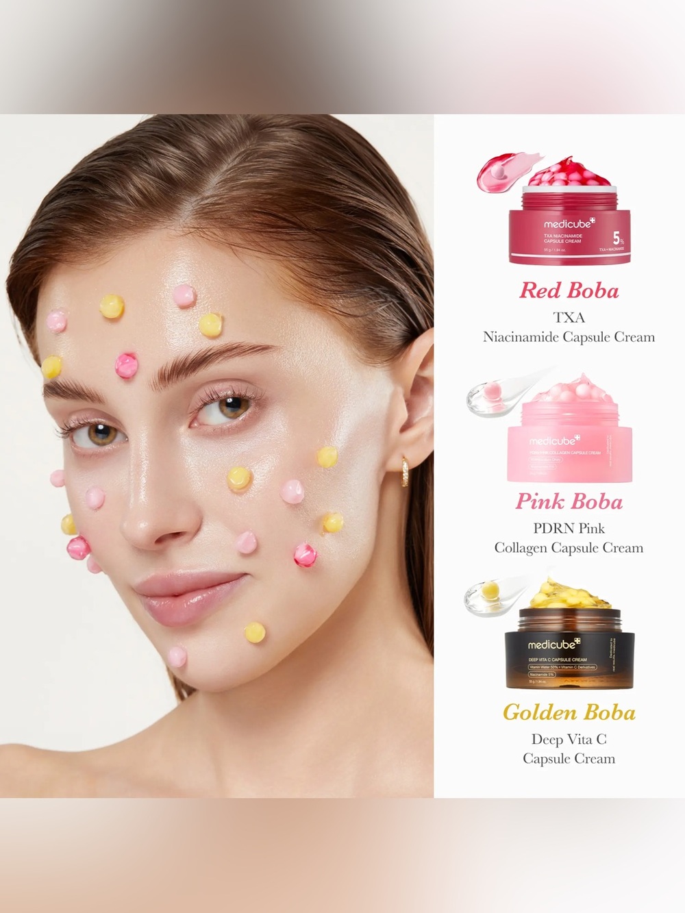 (Set) medicube Mix & Match Boba Cream Set - Picture 2 of 2